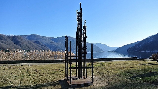 Fibonacci Growth Implement Sculpture