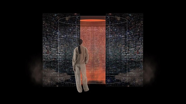 Contemplar y sentir, a sensorial pop-up created by Villal&oacute;n Studio