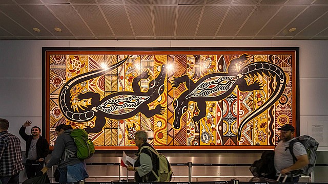 Kingsford Smith International Airport, Sydney &ndash; artwork