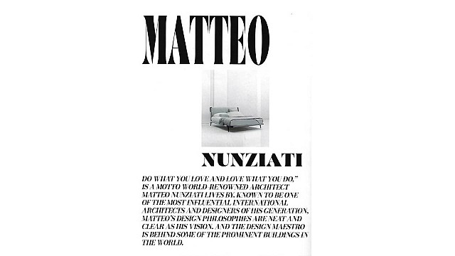 Matteo Nunziati &ndash; The Peacock Magazine India