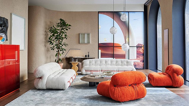 Cassina's new 2021 collection unveiled at London Design Festival