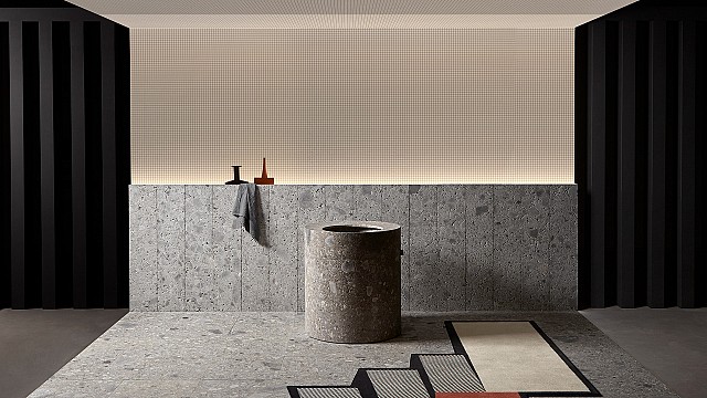 This sculptural sink by antoniolupi reflects on man&rsquo;s relationship with water