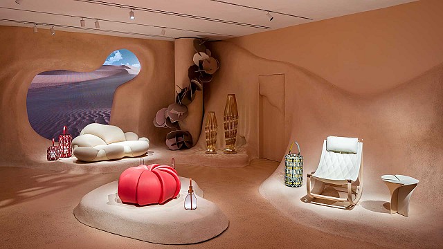 Patricia Urquiola creates desert luxury for Louis Vuitton's Miami store