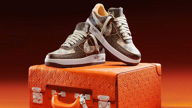 Virgil Abloh's LV x Nike sneakers fetch $25 million at Sotheby's auction