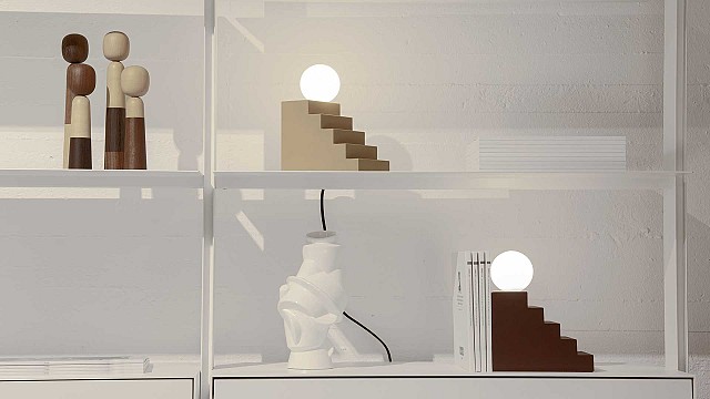 Notchi Architects x Oblure unveil Stair Lamp that evokes childlike wonder