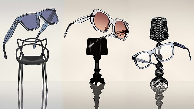 Iconic Italian designers add their panache to Kartell&rsquo;s latest eyewear collection