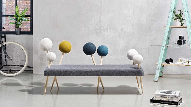 Demeter Fogarasi&rsquo;s Pinsofa recreates pincushions as a furniture