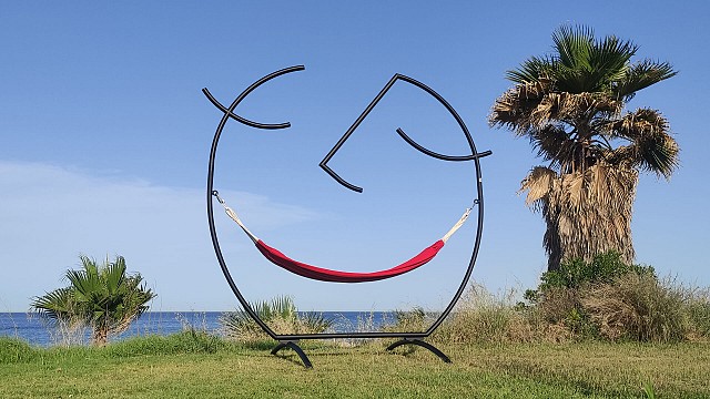 Federica Sala&rsquo;s 'Happy Hammock' cradles the inner child