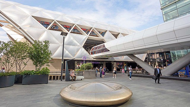 Peter Newman&rsquo;s saucer-shaped Skystation seat doubles up as an interactive outdoor sculpture