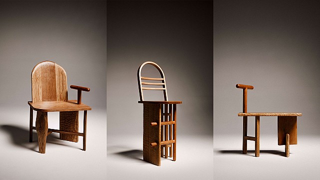 Piece & Quiet: a series of d&eacute;coupe chairs by Nathaniel Wojtalik