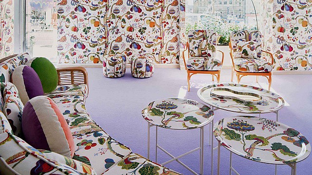 India Mahdavi&rsquo;s &lsquo;Frankly Yours&rsquo; reinterprets the botanical textile art of Josef Frank