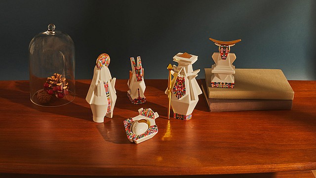 Elena Salmistraro x Alessi reimagine the Nativity scene for &lsquo;Holyedrics&rsquo;