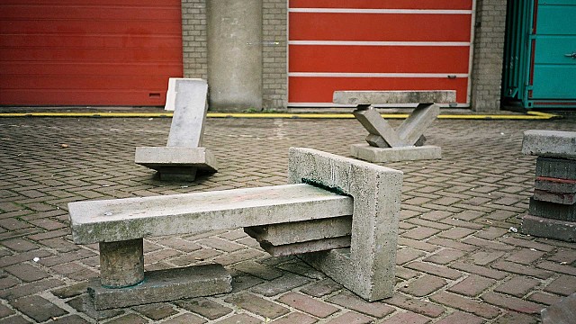 Stacked Street rejuvenates street furniture with the forgotten materiality of urban cities