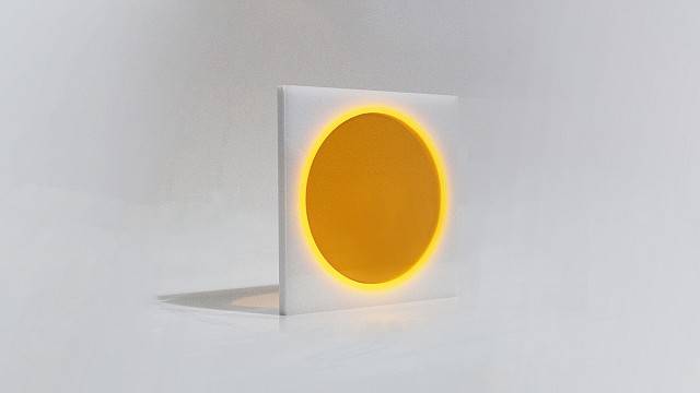 Nisshoku is an electricity-free light source evoking an annular solar eclipse