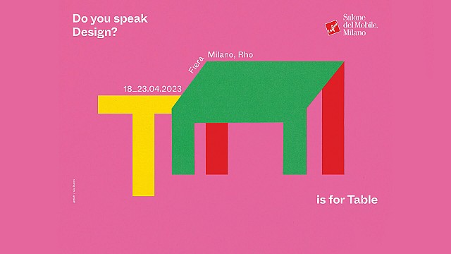 Salone del Mobile 2023 reveals its alphabetised communication campaign