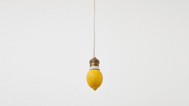 Armando Testa transforms a lemon into a lightbulb for Milan Design Week 2023