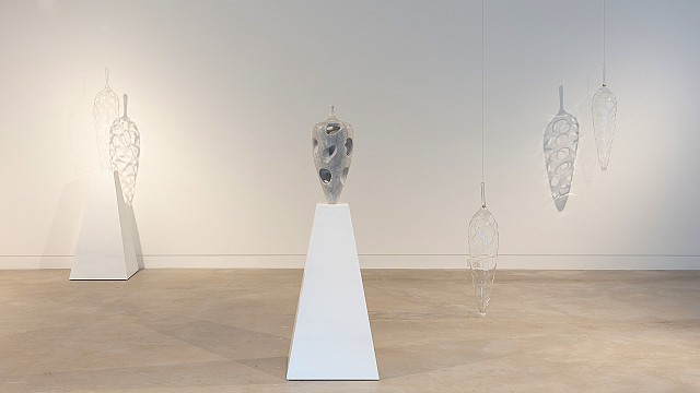 Yusuke Takemura's 'Connectivity' meditates on mind-body dualism with glass sculptures