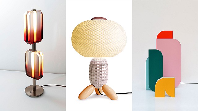 Ten table lamps that shine a light on form, materiality and technique in lighting design