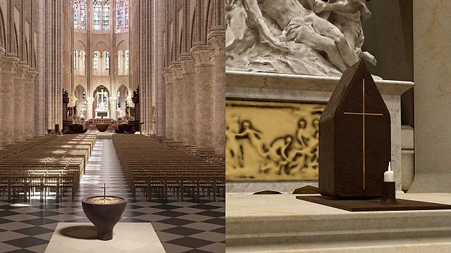 Guillaume Bardet's liturgical pieces for Notre-Dame embody rebirth and spirituality