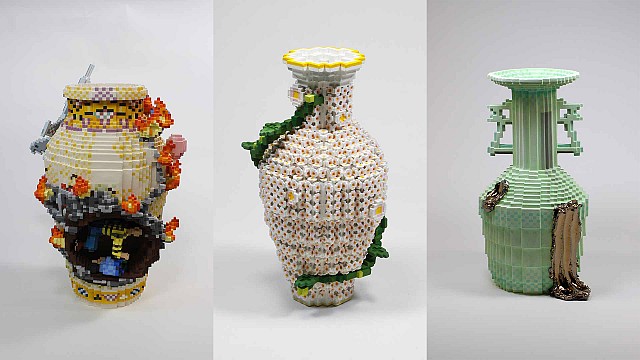 Into the low-resolution, 8-bit ceramic delights of Japanese artist Toshiya Masuda