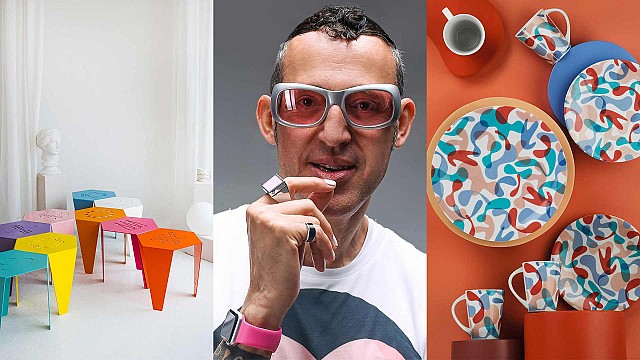 Karim Rashid STIRred 2023 with a series of eclectic and vibrant designs