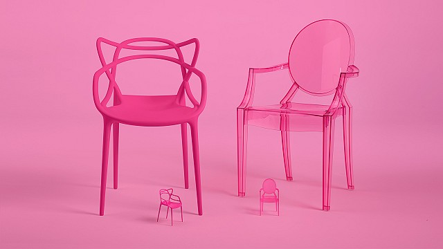 Kartell and Mattel Creations unveil Barbie x Kartell at Milan Design Week