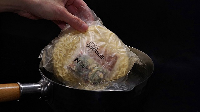 Notpla uses seaweed and plants to make wrappers and covers that can disintegrate