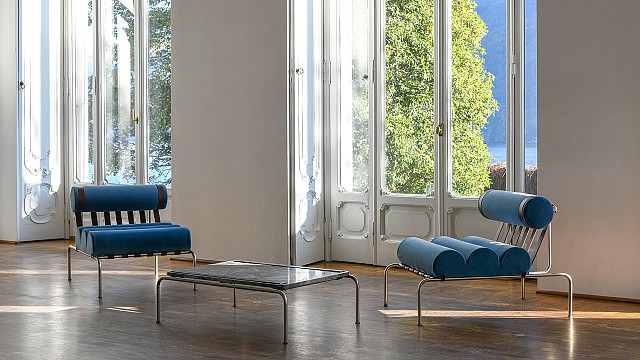 Italian studio Dalmoto combines automotive design and art to craft furniture designs