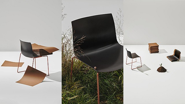 Arper and PaperShell redefine sustainability in furniture design with &lsquo;Catifa Carta&rsquo;