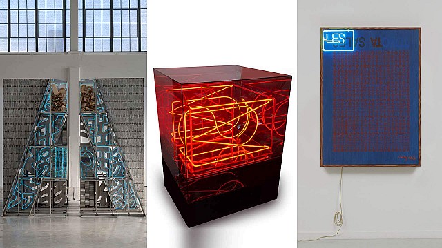 Wrightwood 659 presents long unseen neon sculptures by Greek-born artist Chryssa