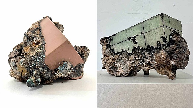 Rebecca Appleby's sculptural 'Stela' series is a poetic look at the circle of life and death