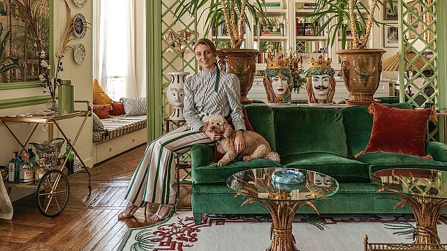 Jaipur Rugs x Tatiana de Nicolay weave botanical tapestries with 'Jardins du Monde'