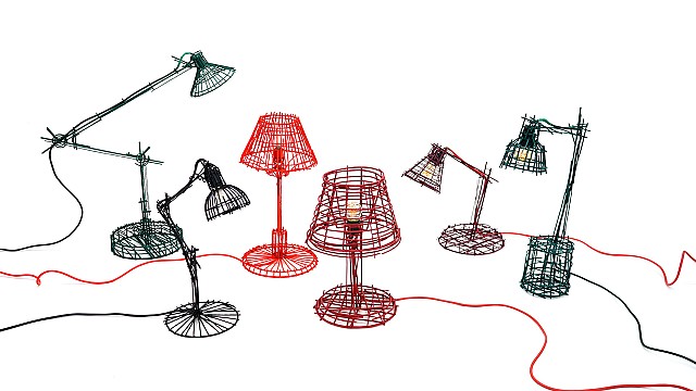 Doodles morph into functional objects in Jinil Park's 'Drawing Series'