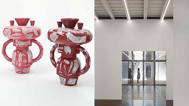 Rhinoceros gallery x Galerie kreo unfurl expressive gestures with 'Profili e Gesti'