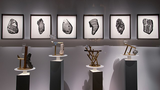 Mario Trimarchi's sculptural manifestations of 'Shifted Balance' inhabit the Diaz14 gallery