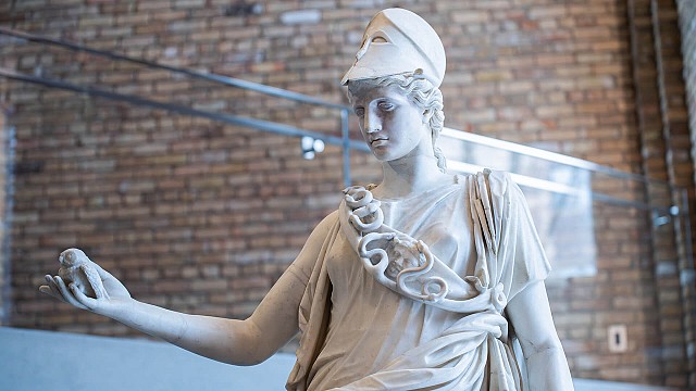 Halsted A&A Foundation acquires Roman Athena statue, on view at Wrightwood 659