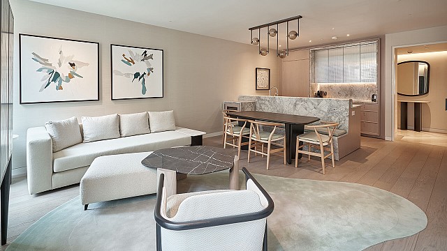 Lema's bespoke interiors for the Mandarin Oriental Residences Mayfair, London