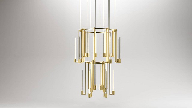 Kali Chandelier 2 Rings
