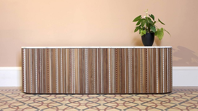 Pleated Sideboard