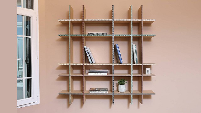 Criss-Cross Shelf