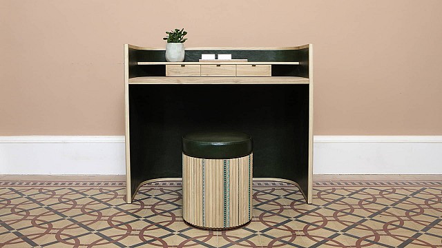 Pleated Stool