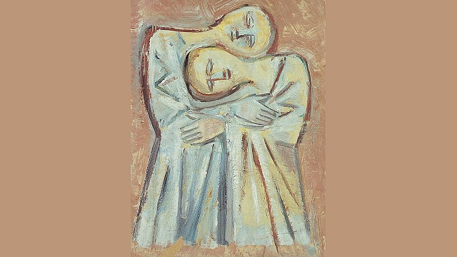 Massimo Campigli - Le consolatrici, 1966