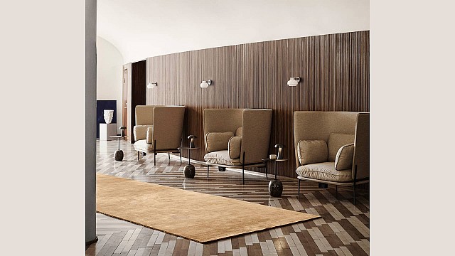 Cloud High back lounge chair