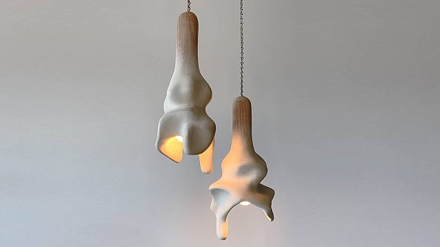 A Part Of Me And A Part Of You Hanging Light Sculptures