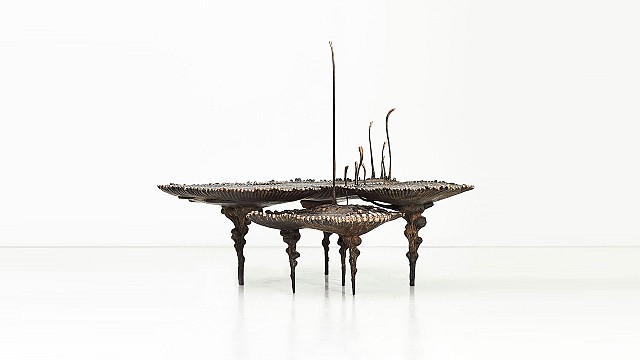 Archeoflavus Tripartitus (Turnin Pattern Coffee Table)