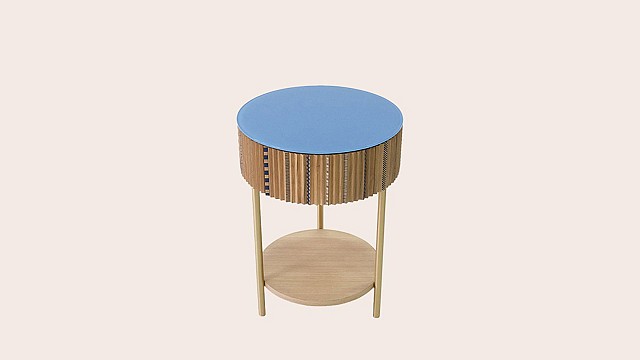 Funquetry Bedside Table