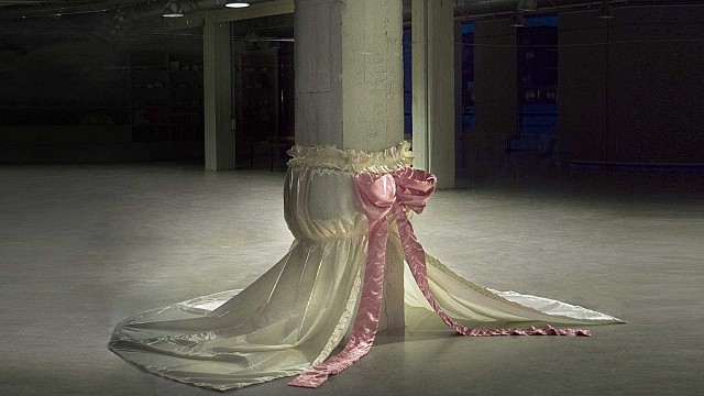 While we dance and spin in our mother's white dress