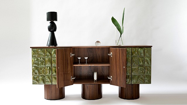 Surfaced Cabinet Moss
