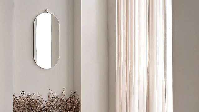 Dowel Mirror Round &ndash; Capsule