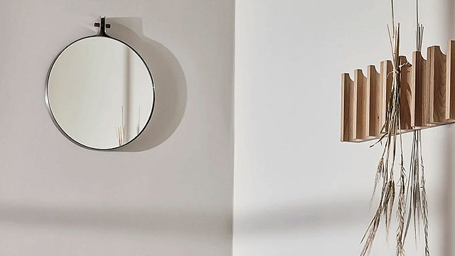 Dowel Mirror Round &ndash; Small